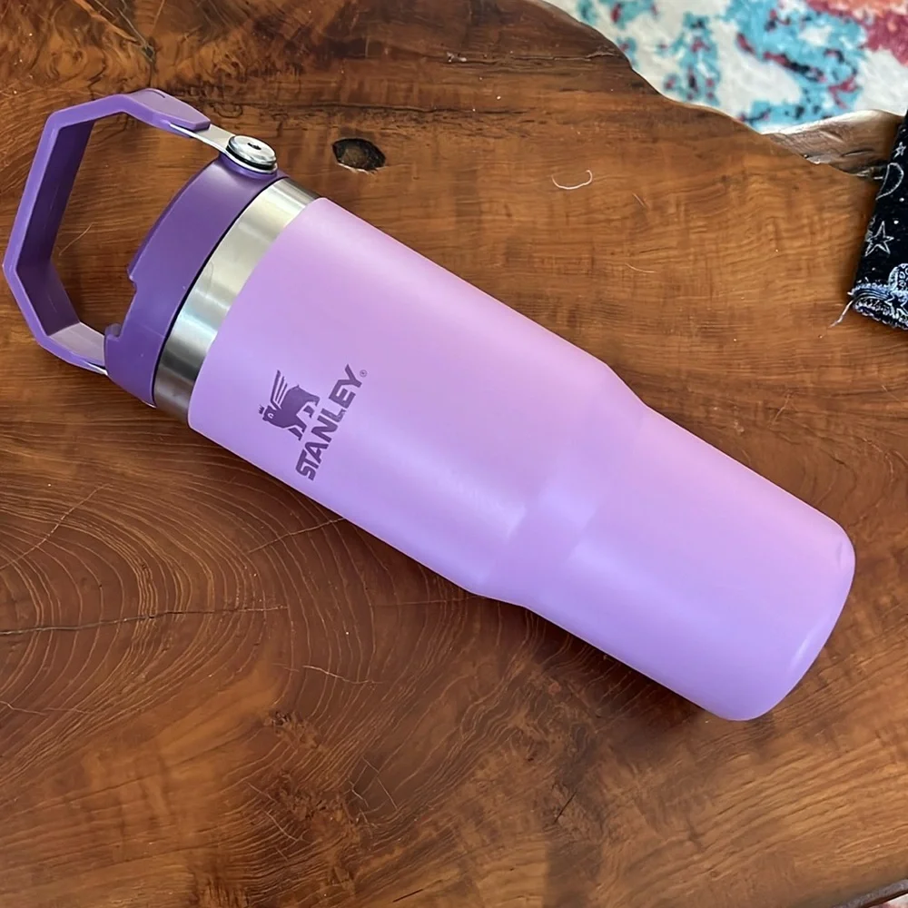 Stanley Ice Flow Flip Straw Tumbler 30oz, Lilac - Picture 4 of 11